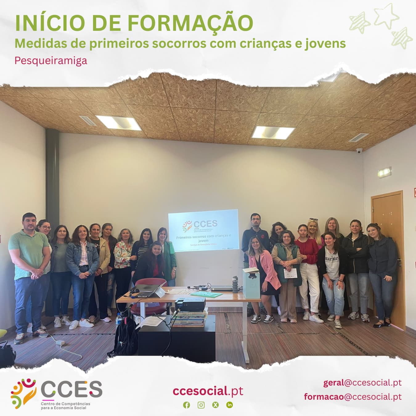 INÍCIO DE FORMAÇÃO