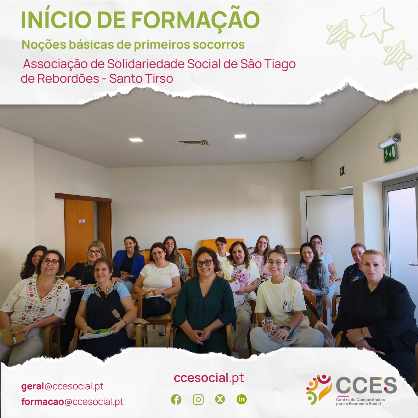 Fotografia formandos CCES