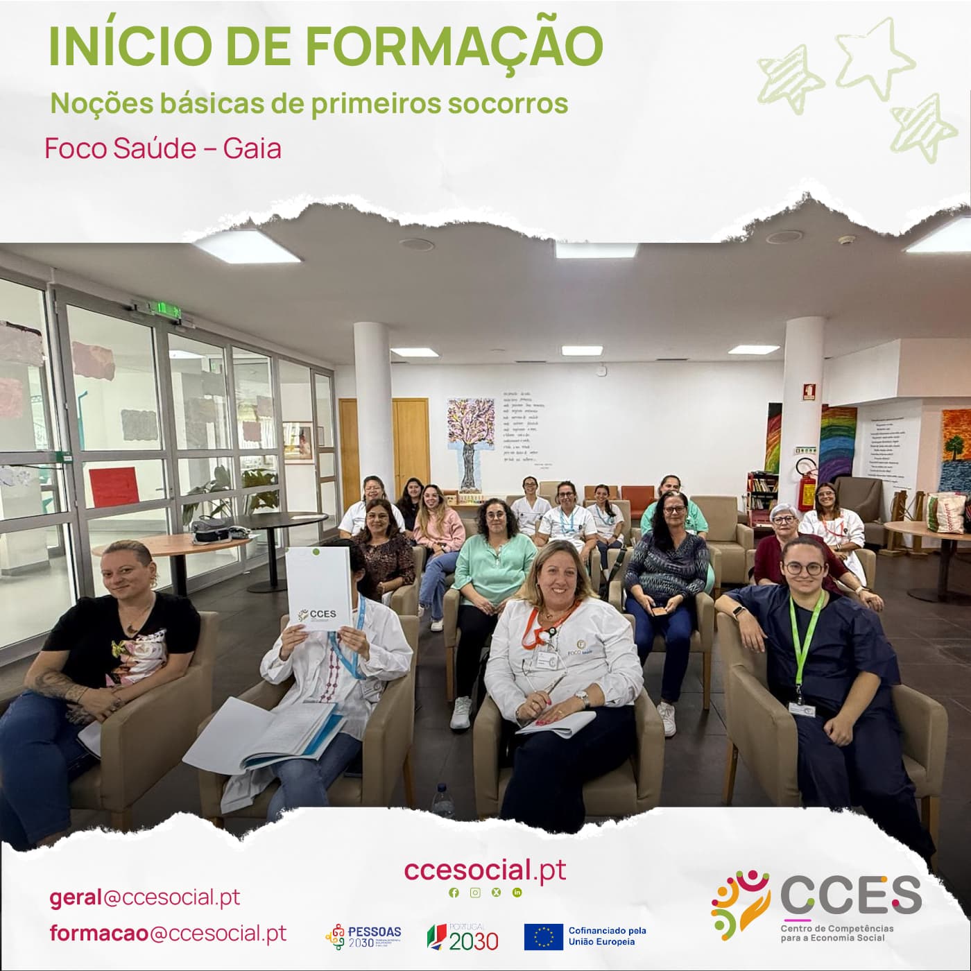 Fotografia formandos CCES
