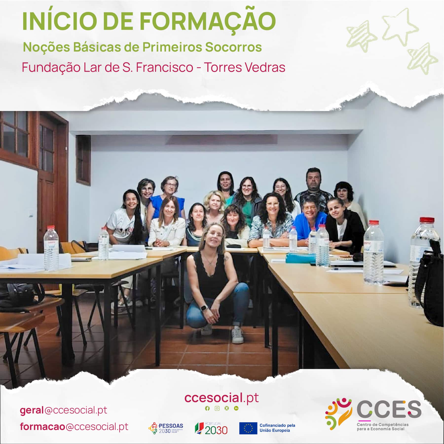 Fotografia formandos CCES