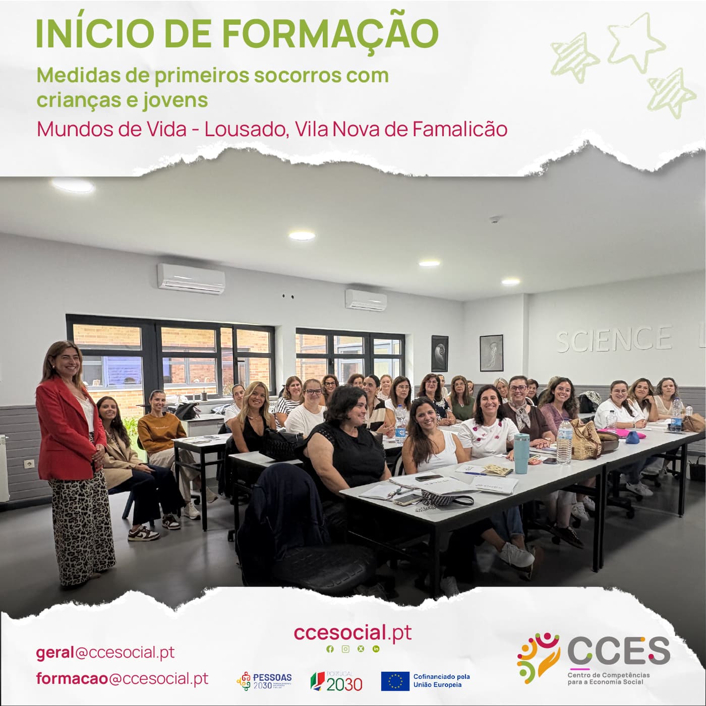 Fotografia formandos CCES