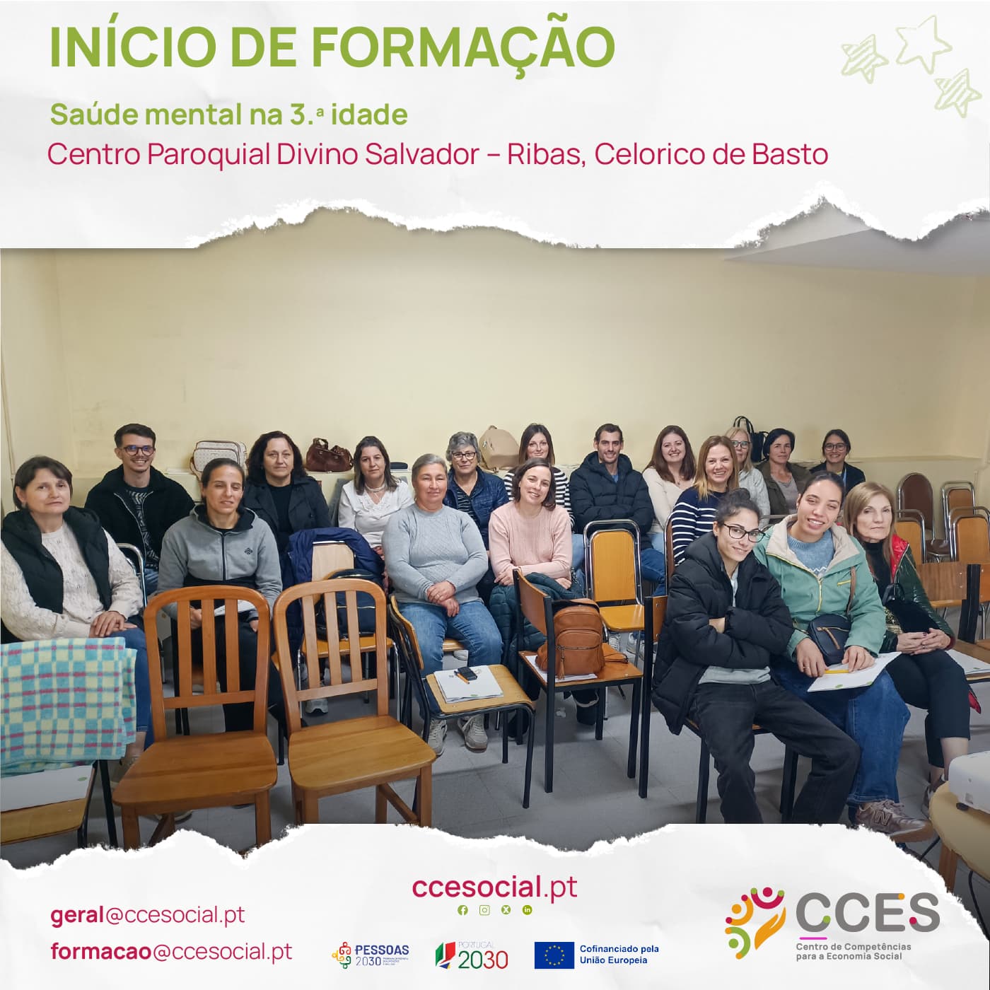 INÍCIO DE FORMAÇÃO