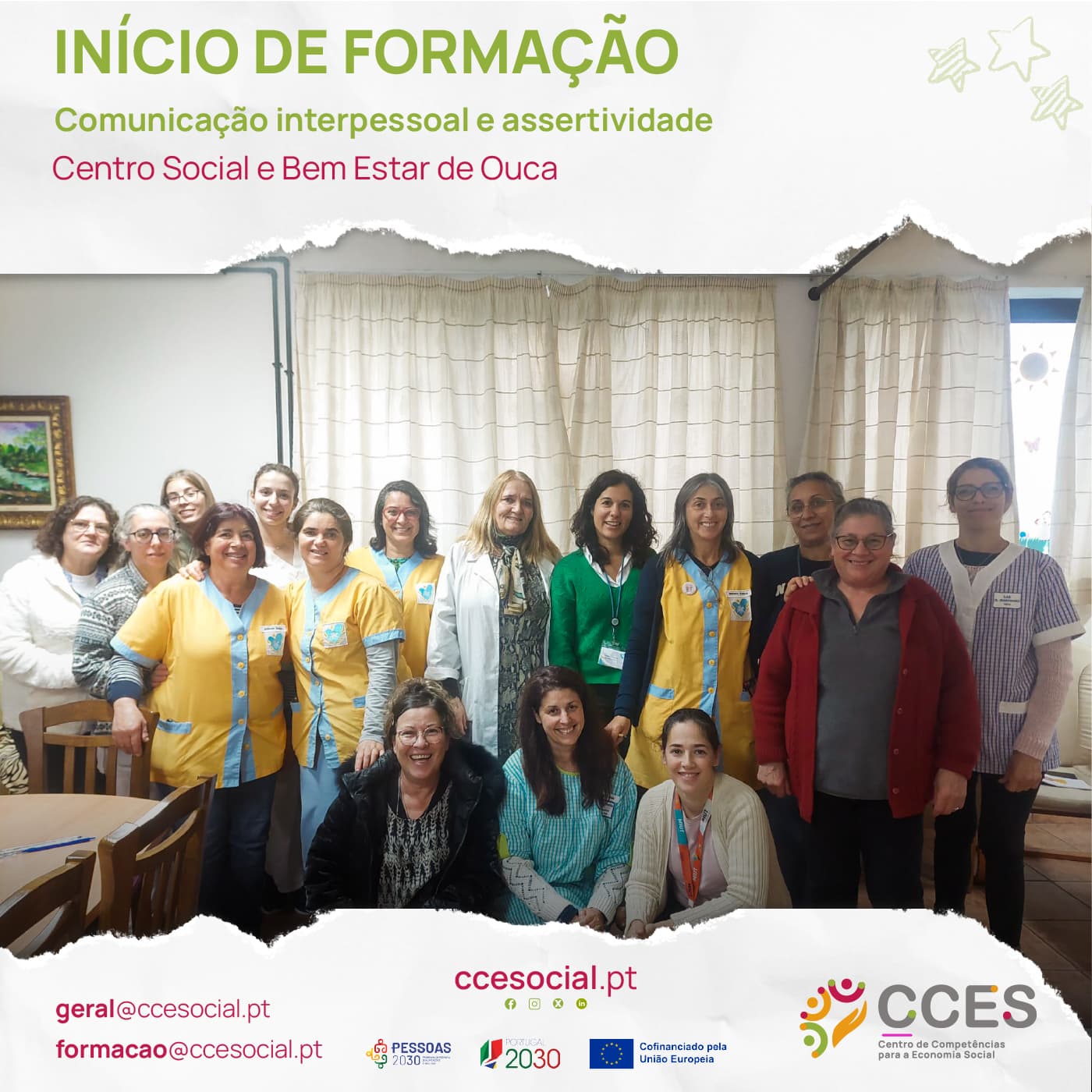 INÍCIO DE FORMAÇÃO