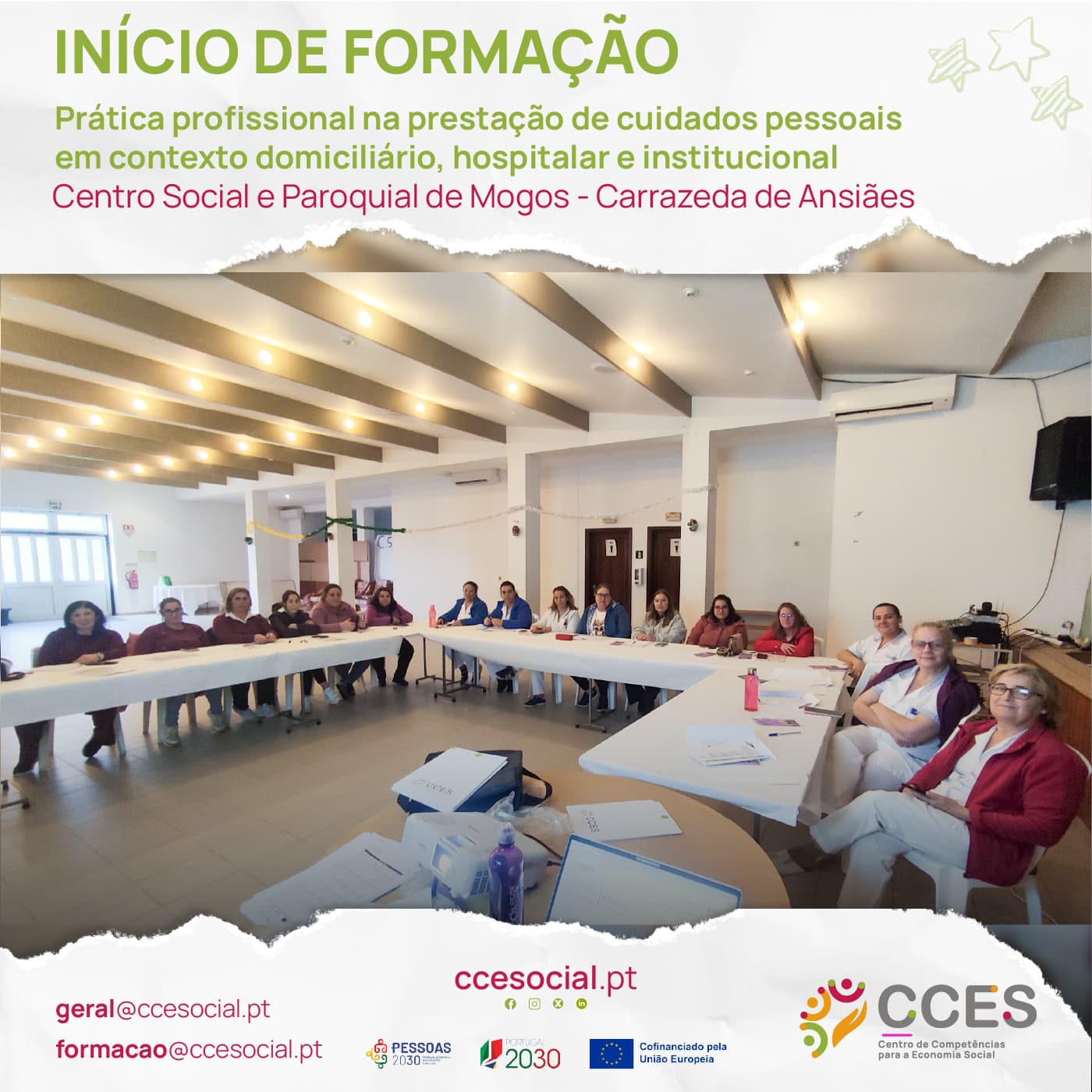 INÍCIO DE FORMAÇÃO