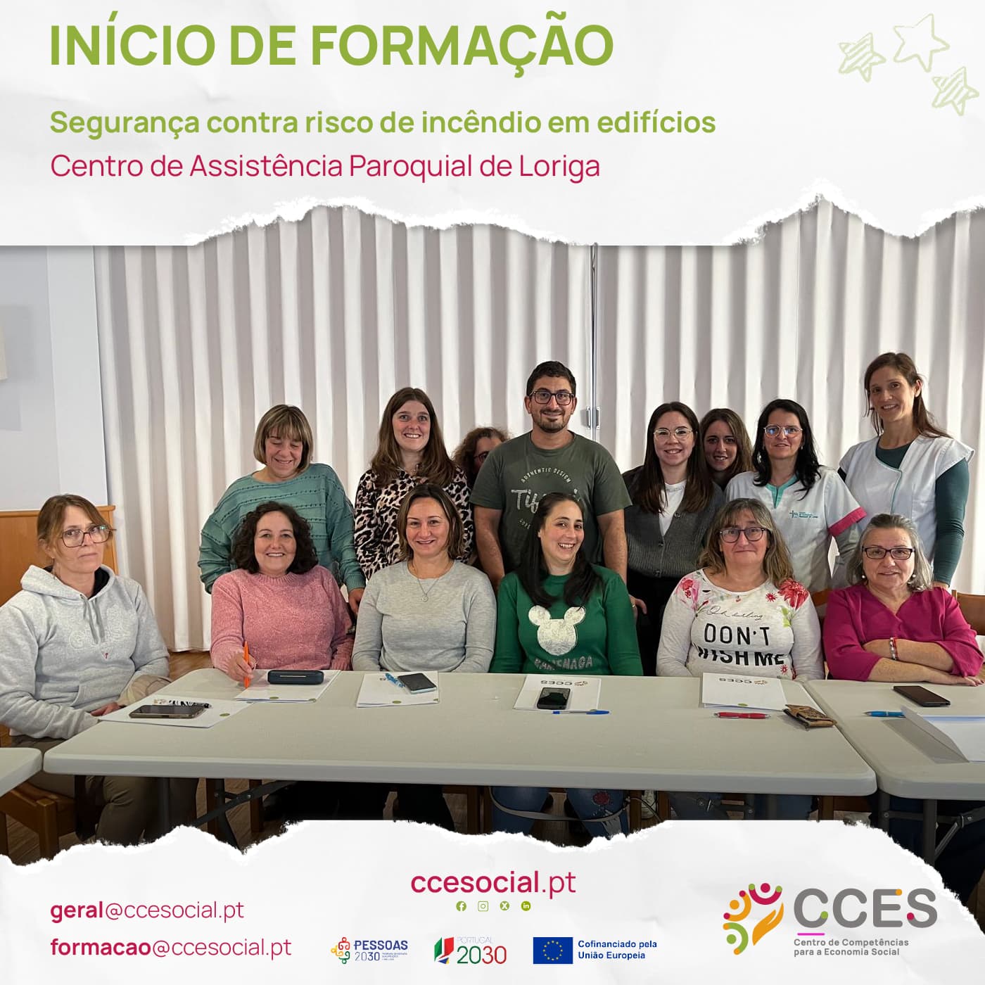 INÍCIO DE FORMAÇÃO