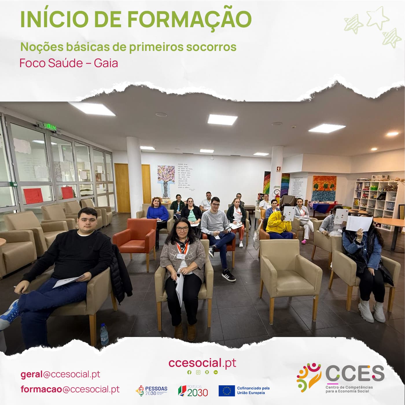 INÍCIO DE FORMAÇÃO