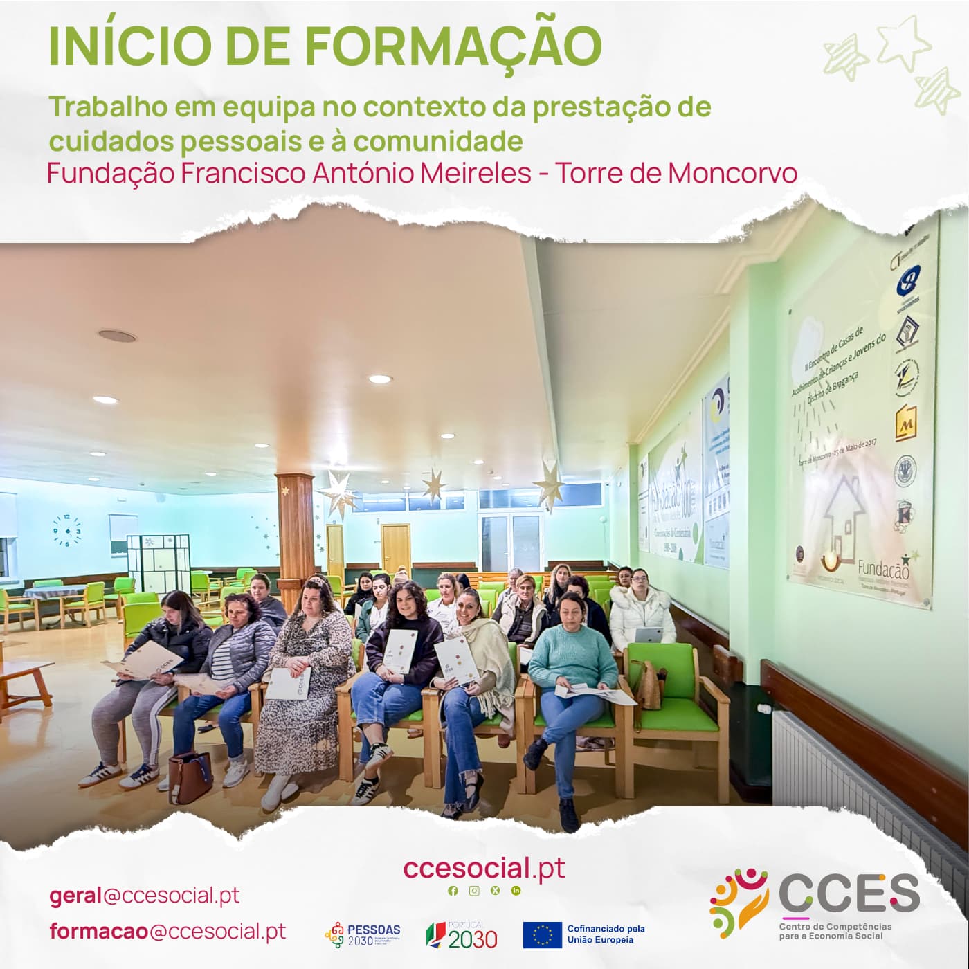 INÍCIO DE FORMAÇÃO