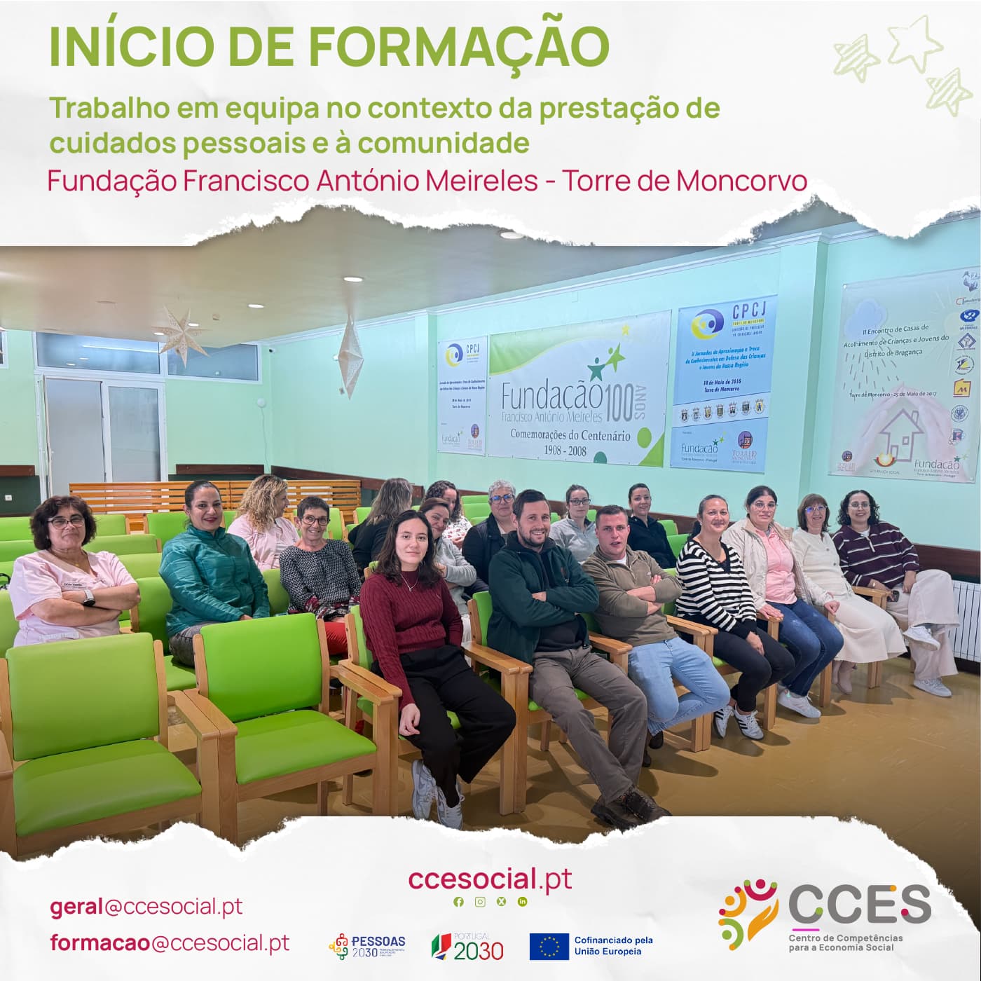 INÍCIO DE FORMAÇÃO