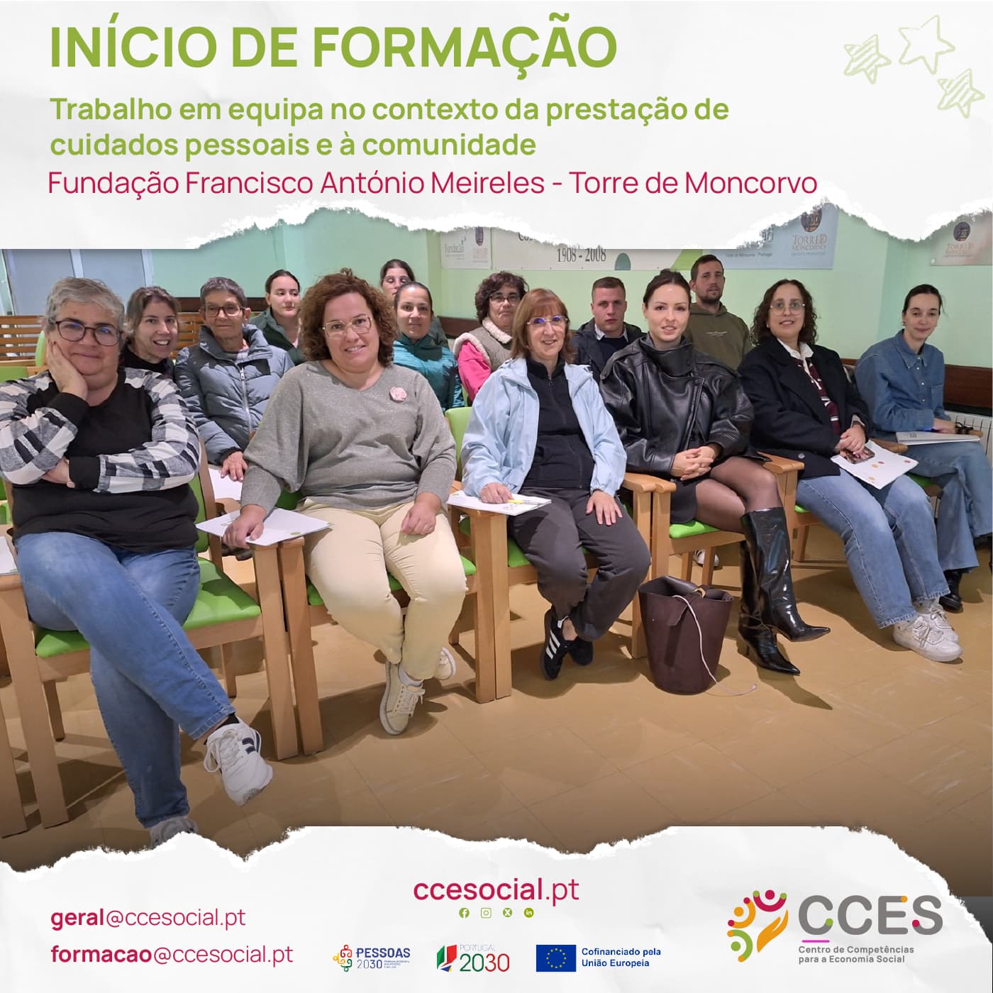 INÍCIO DE FORMAÇÃO