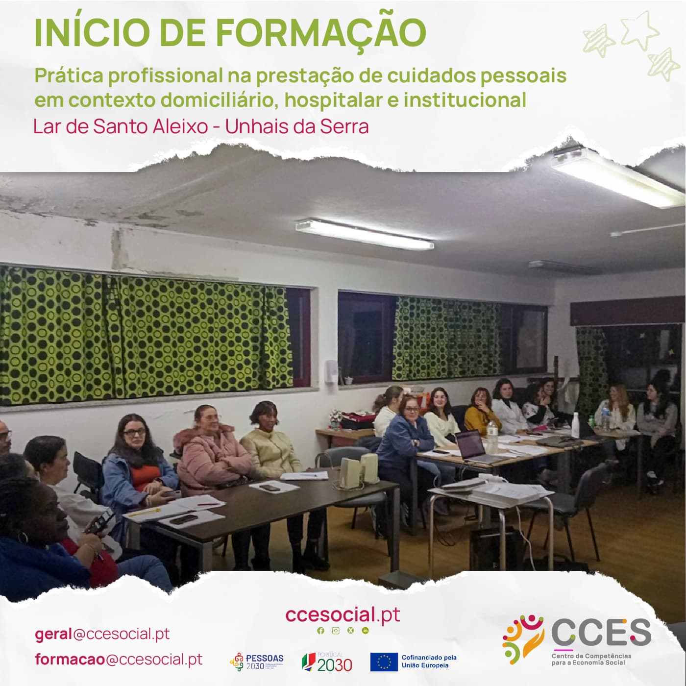 INÍCIO DE FORMAÇÃO