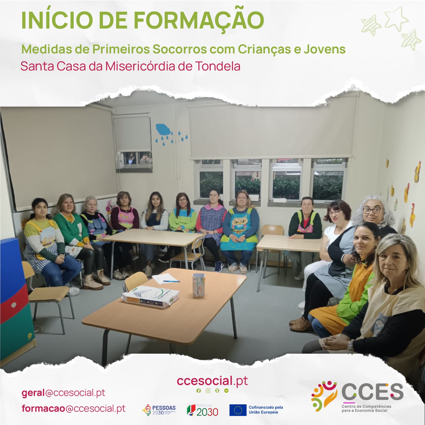 INÍCIO DE FORMAÇÃO