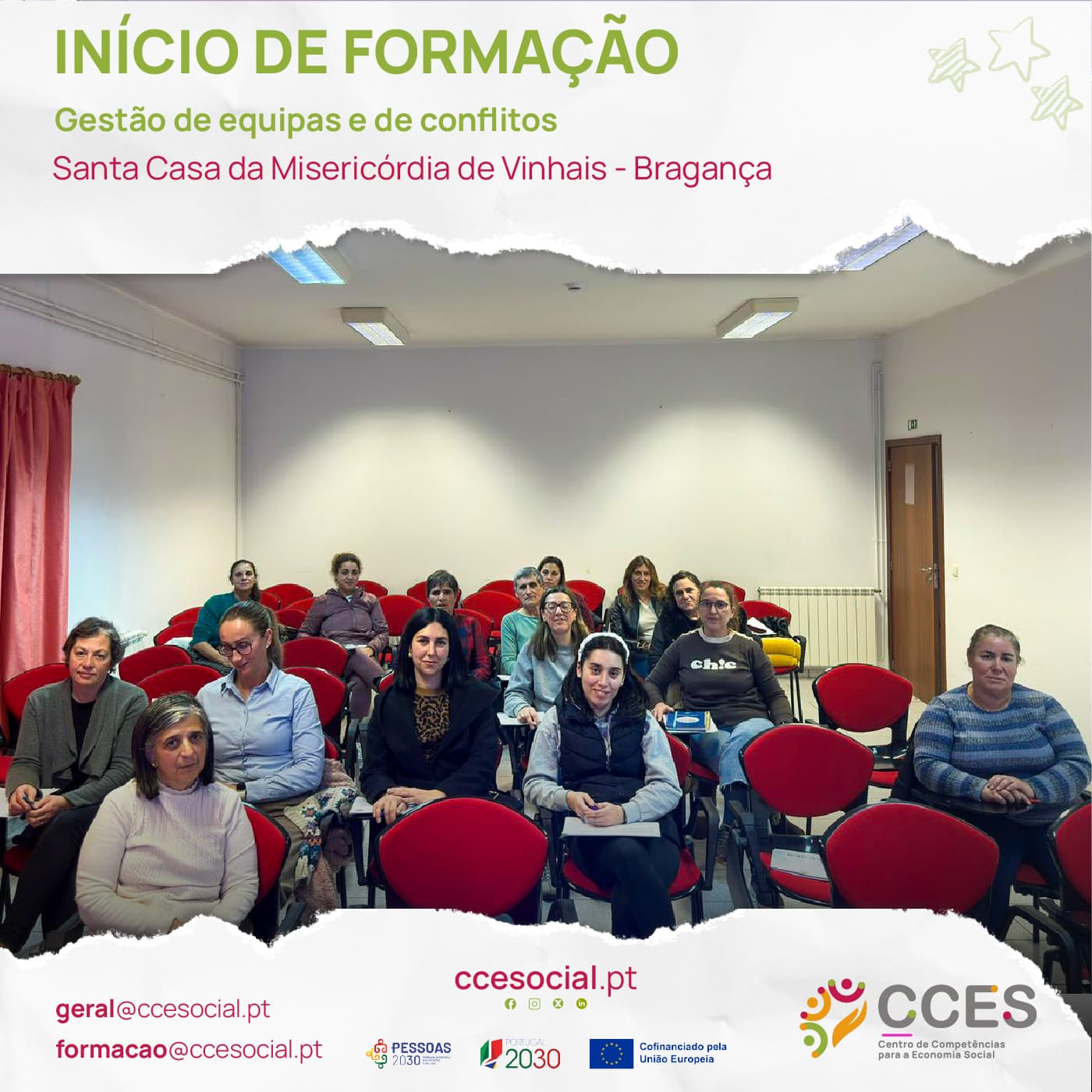 INÍCIO DE FORMAÇÃO